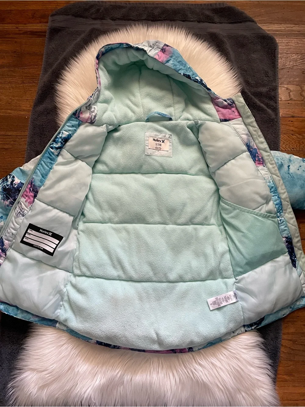 Hurley insulated hooded